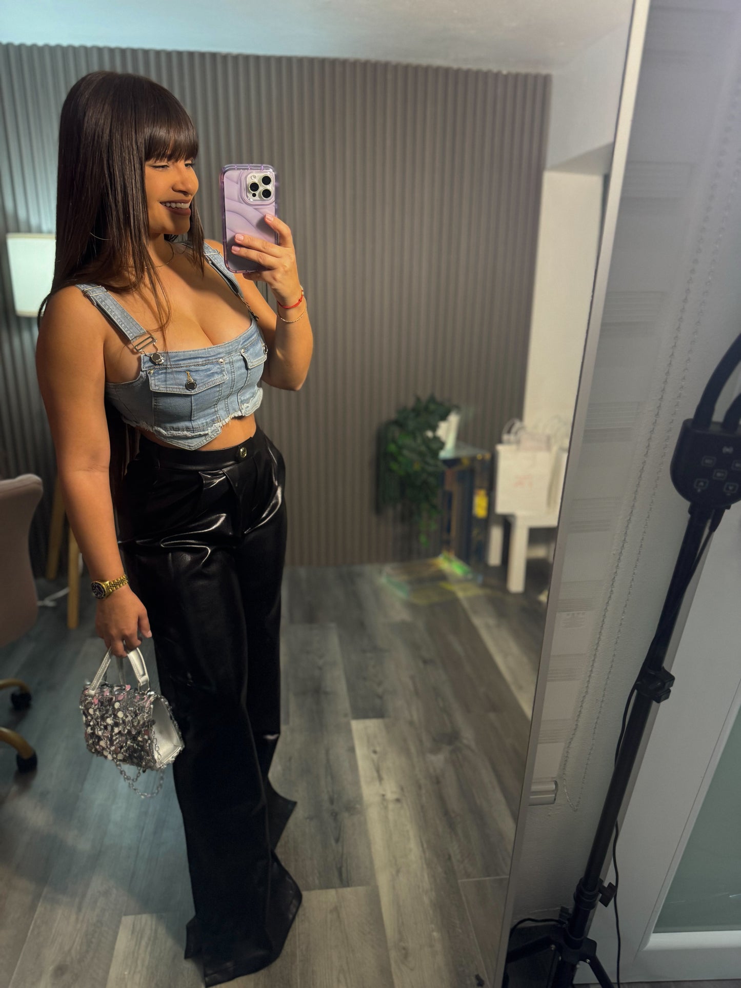 Denim Top