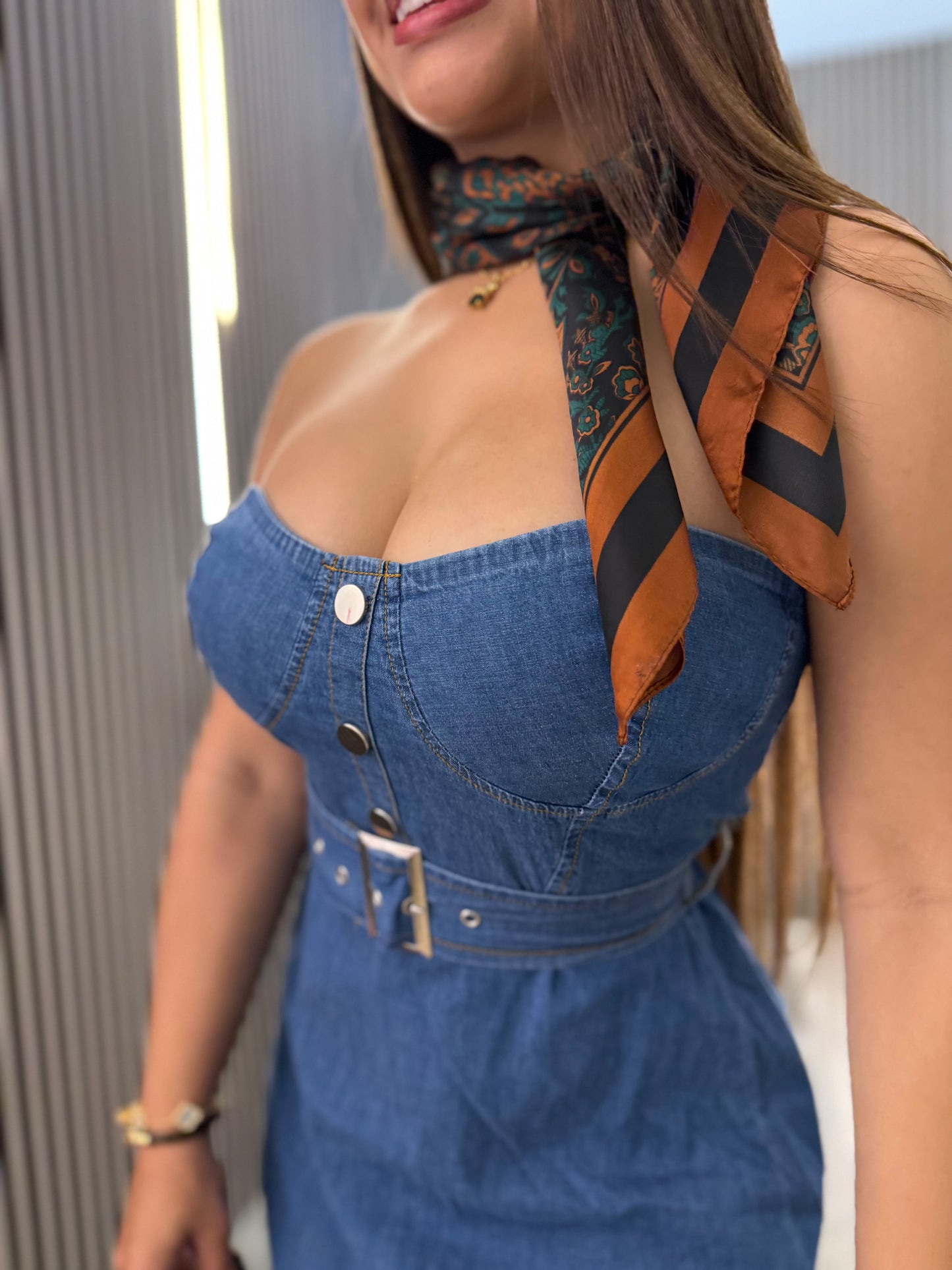 Denim Chic Dress