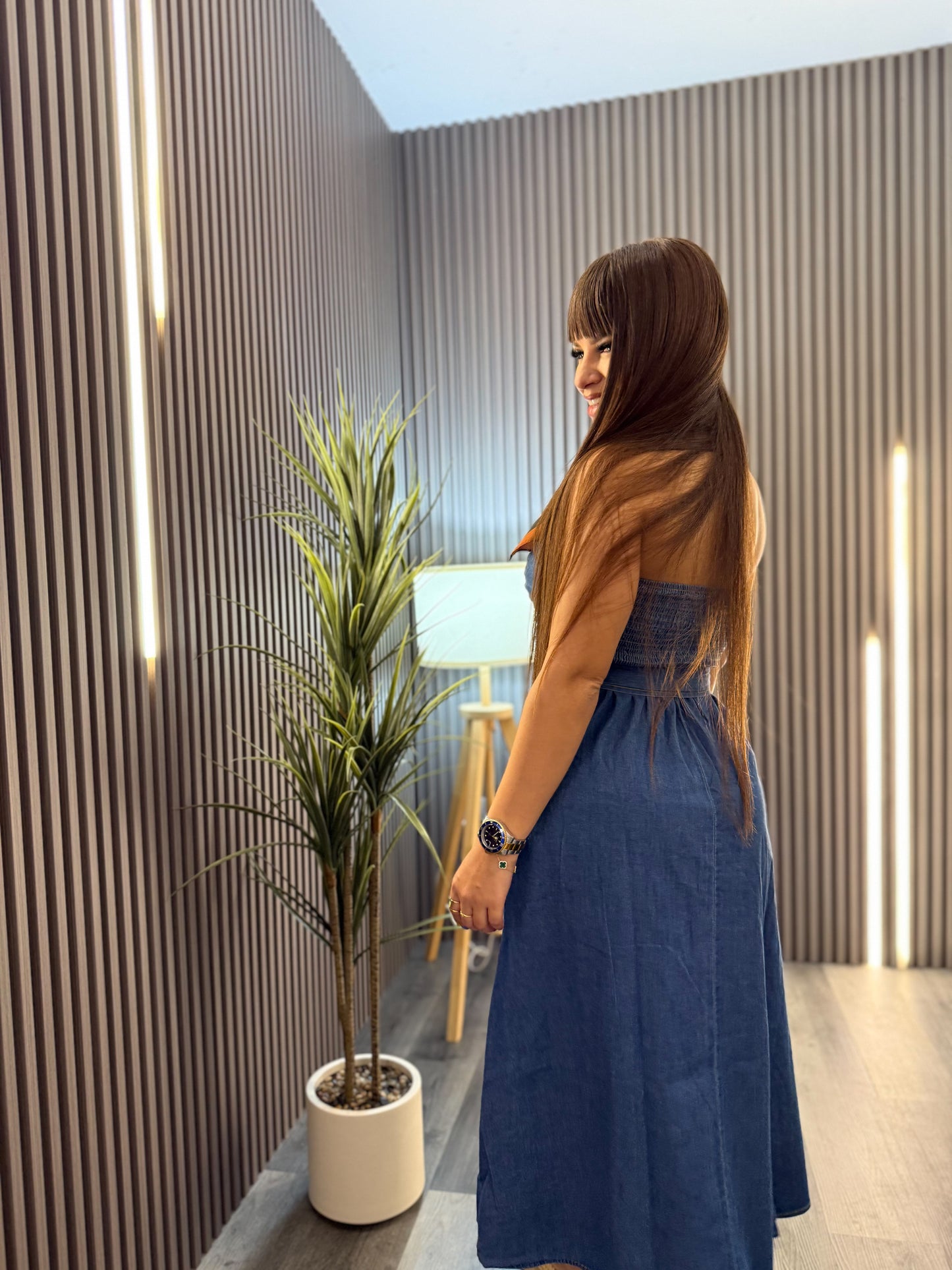 Denim Chic Dress