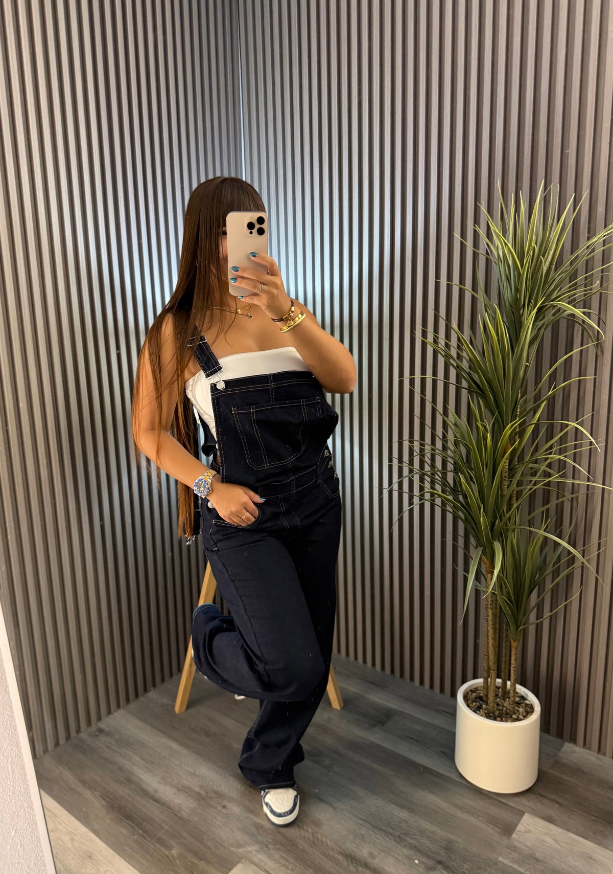 Overall DarkBlue Denim